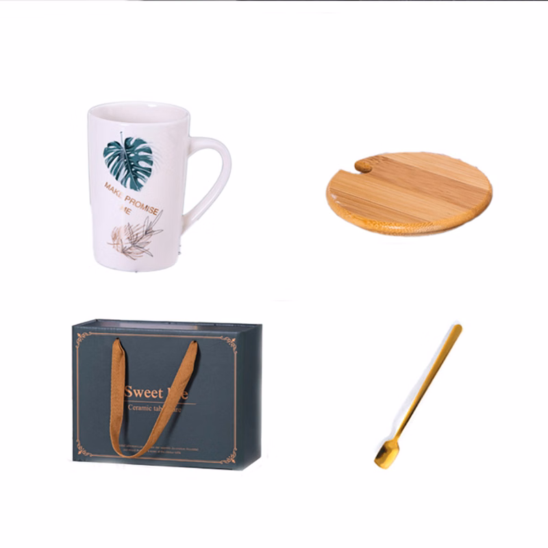 Water cup gift box set with hand gift