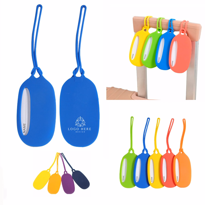 Waterproof Travel Luggage Tags with Strap