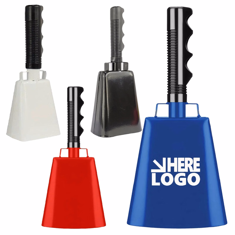 Cow Bell Noise Maker With Handle