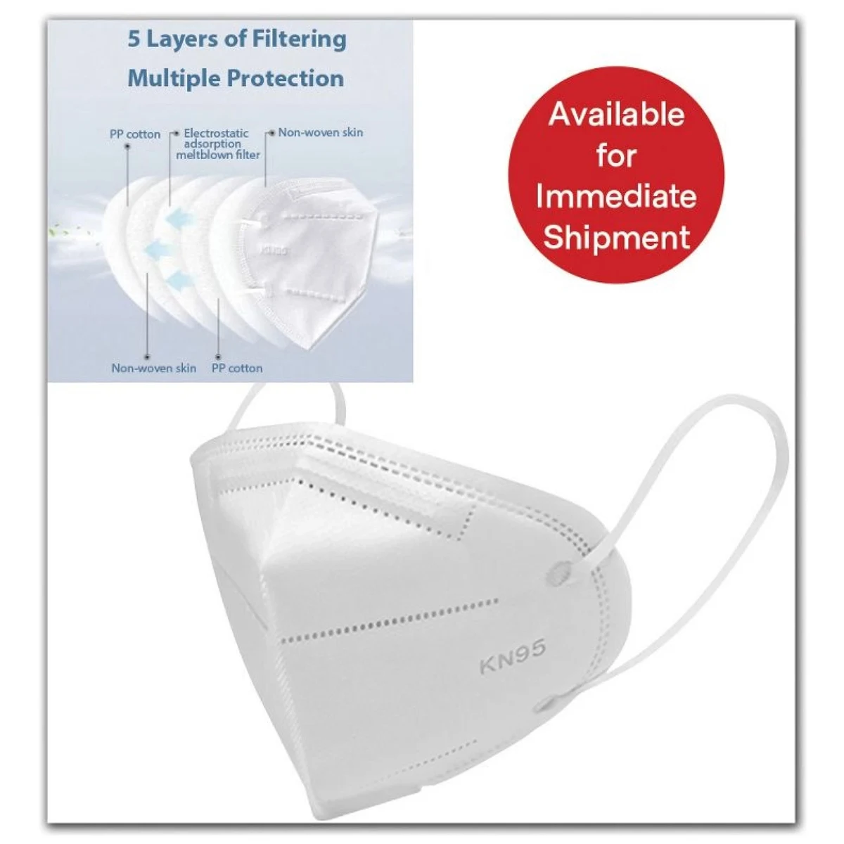KN95 Masks - 250/Case 1