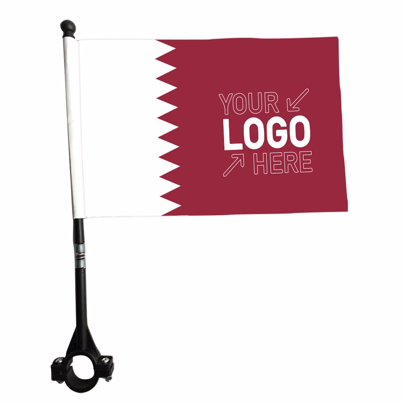 14X21CM Qatar World Cup Mountain Bike Flag