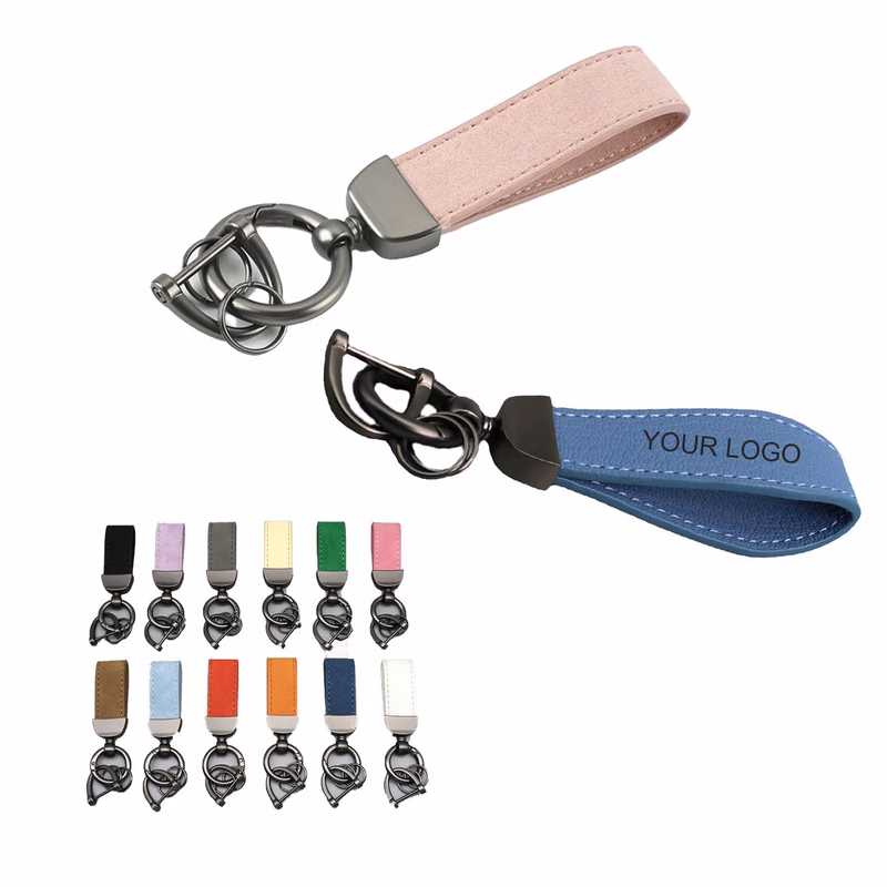 Leather Key Tag With Custom Printing