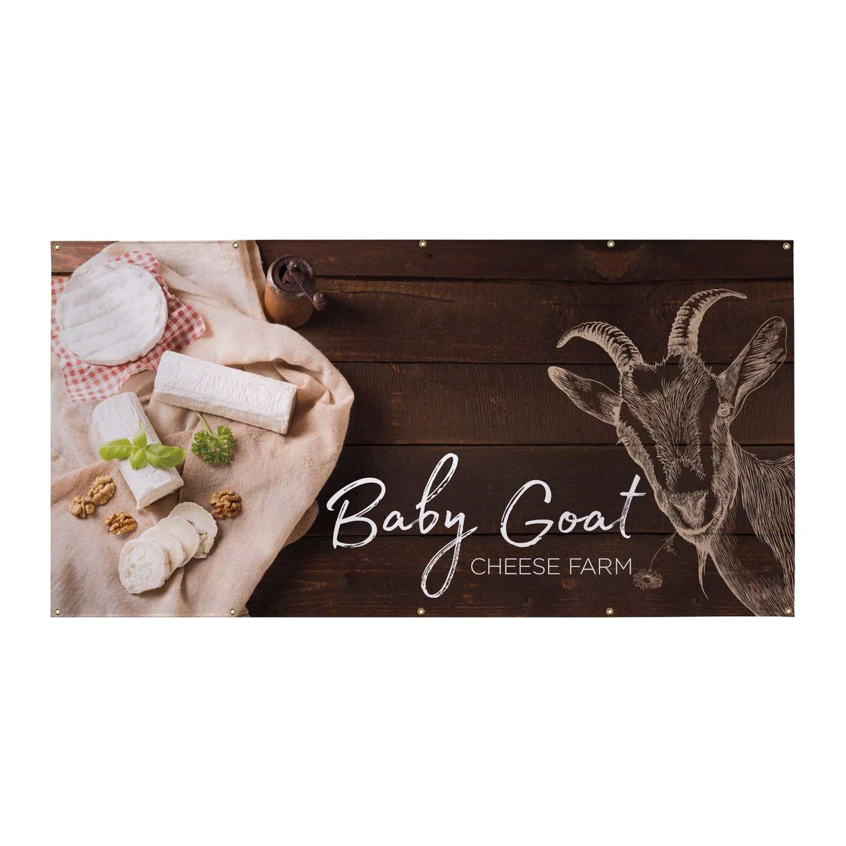 4' x 8' 10 oz. Vinyl Banner Single-Sided 1