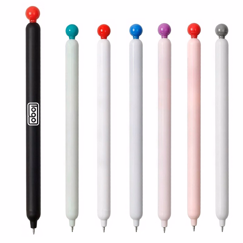 Plastic Side-Click Retractable Gel Pen