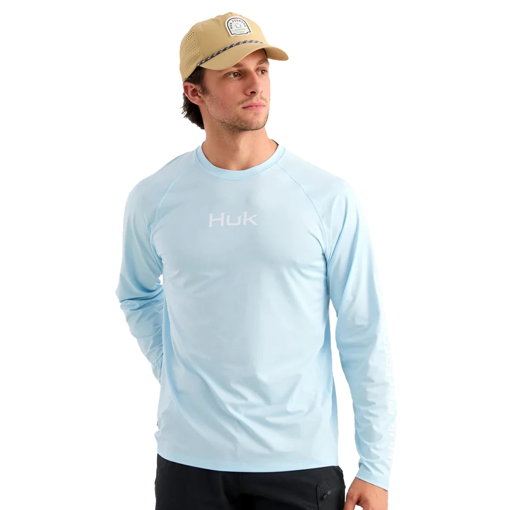 Huk® Men's Ultra-Light Fishing Top with Custom Logo 1