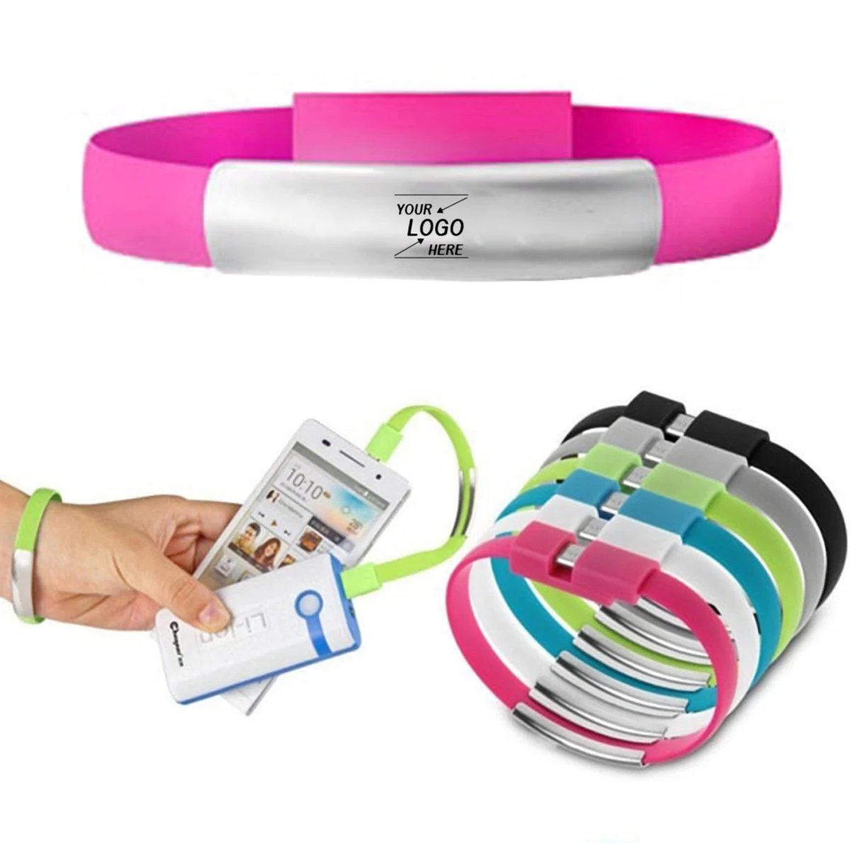 Wearable Type-C Charging Cable Bracelet 1