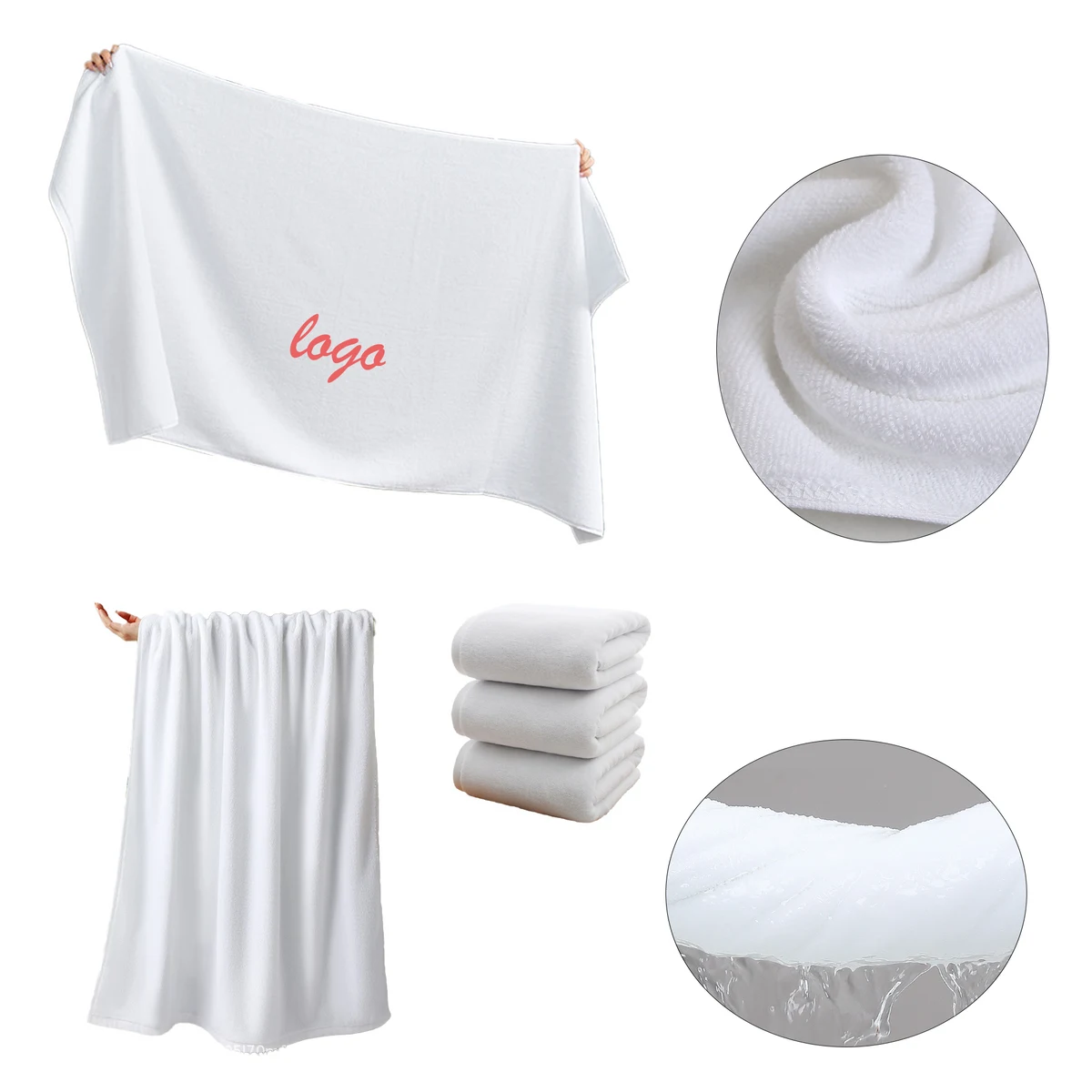 Large Size Highly Absorbent Bath Towel 1