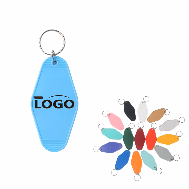 Full Color Retro Motel Keychain MOQ10