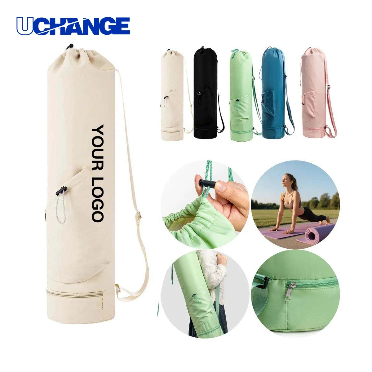Yoga Mat Backpack Carrier for Fitness 1