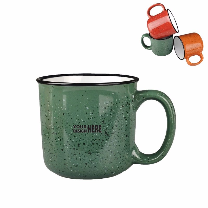 12oz Ceramic Speckled Coffee Mug