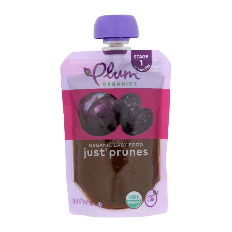 Plum Organics Baby Puree 12pk - Prunes 1