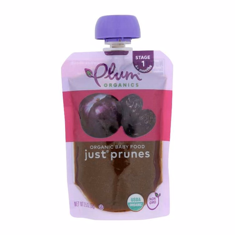 Plum Organics Baby Puree 12pk - Prunes