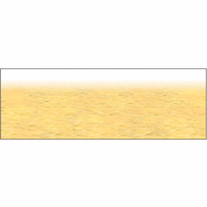 Ocean Floor Borders - 24" x 30'