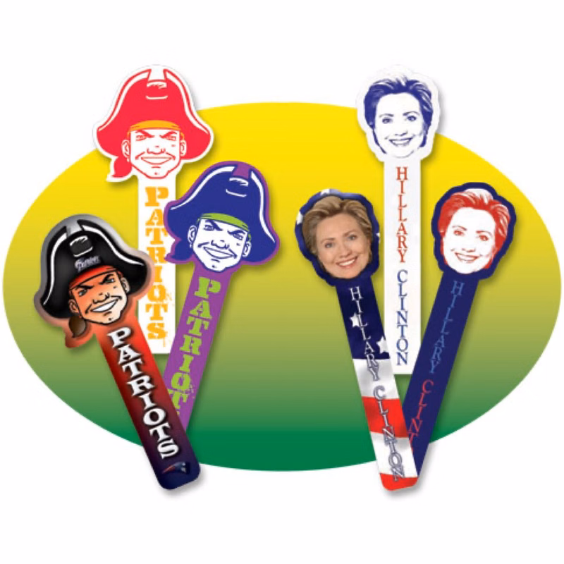 Custom Rally Stick (7"x15")