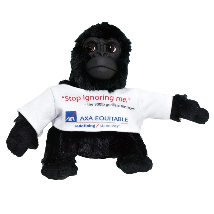7" Custom Axa Gorilla with White Tee Shirt 1