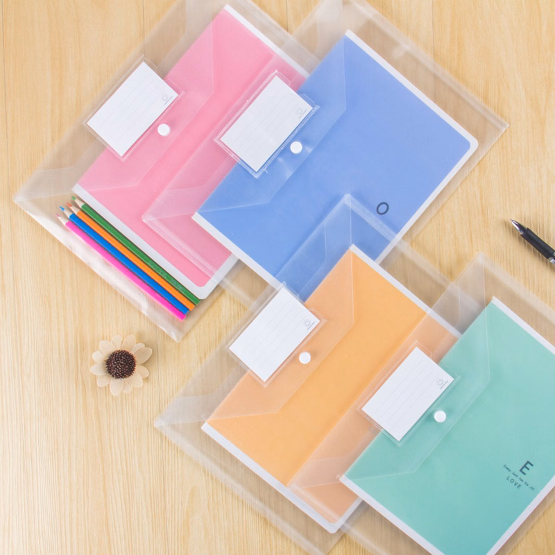 Document Envelope Pouch W/ Label Pocket
