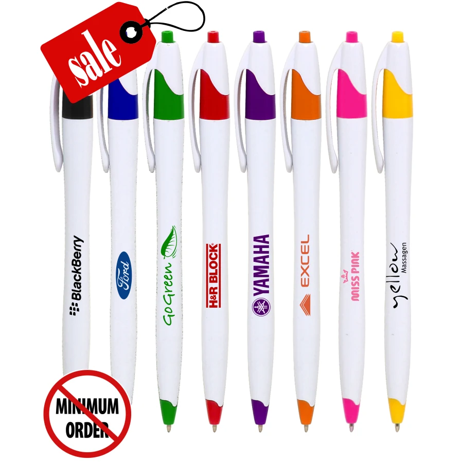 "Elegant" White Click Pen 1