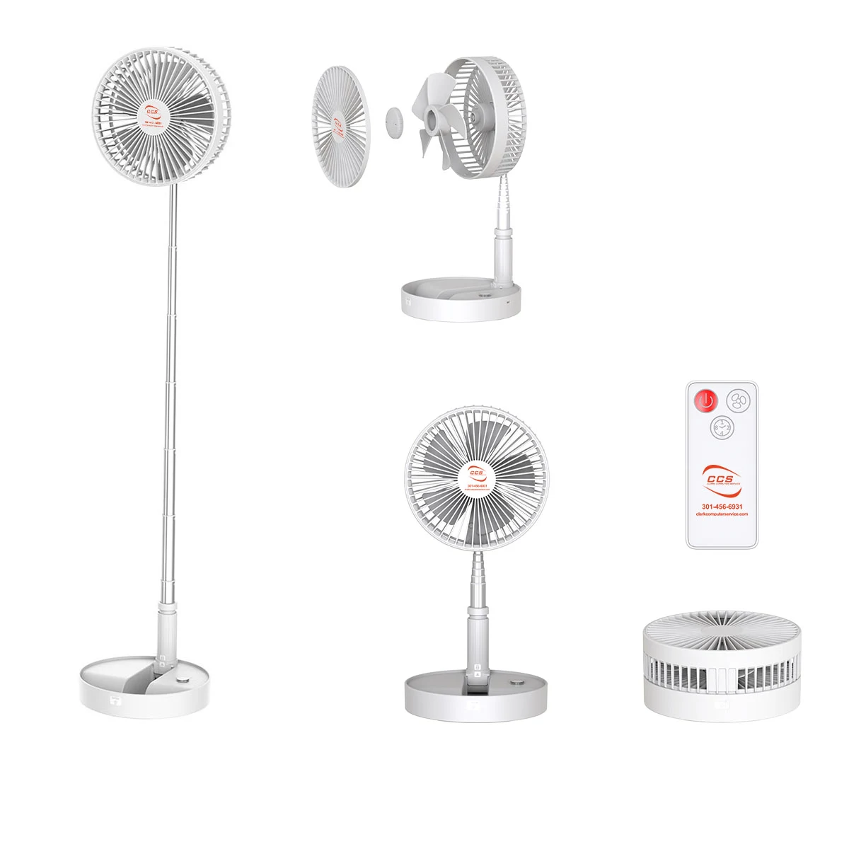 Portable Remote Control Fan 1