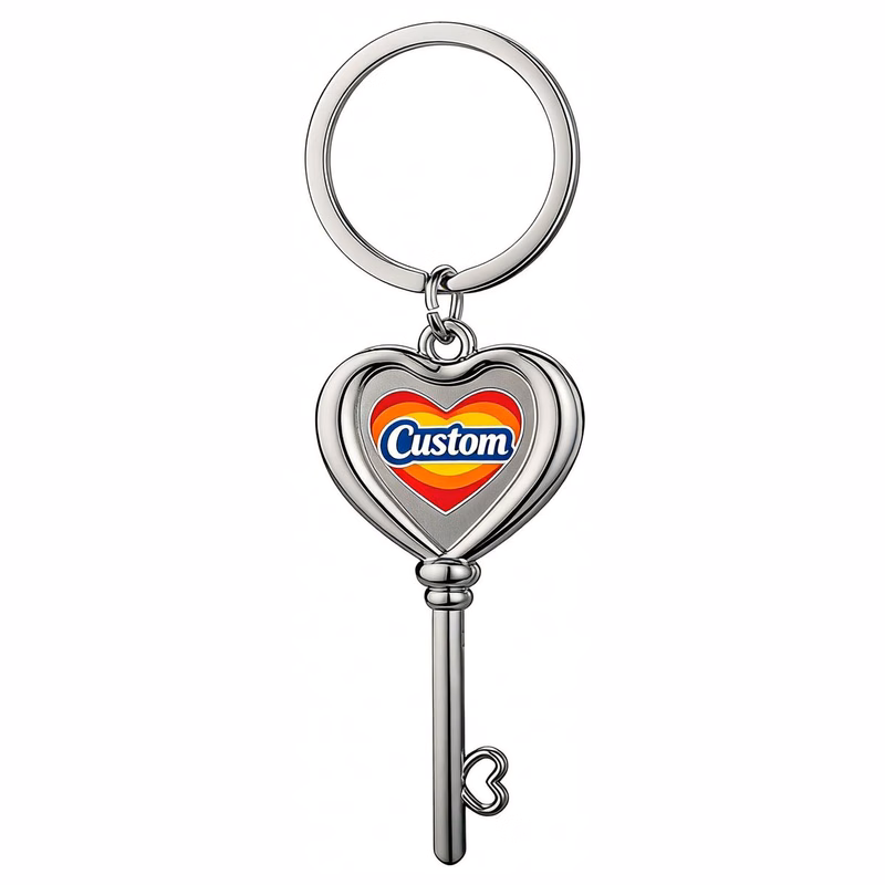 Heart Sublimation Keychain Blank