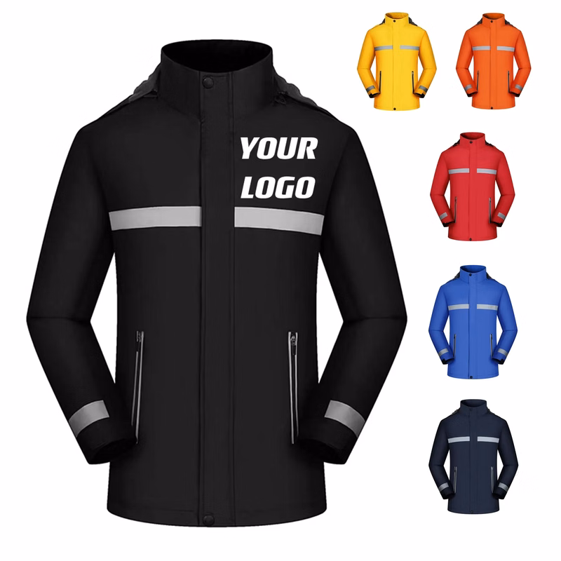 Reflective Thermal Jackets Winter Outdoor Work Clothes