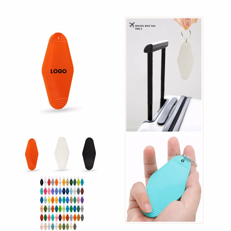 Diamond Plastic Motel Key Tag