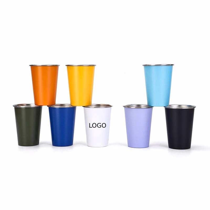 16 oz Stadium Stainless Steel Cup