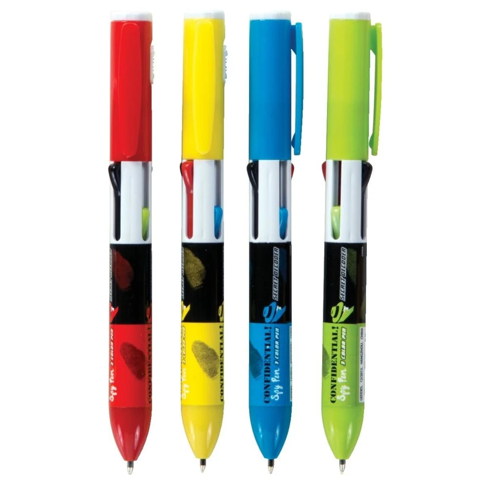 Invisible Ink Spy Pens - Assorted Ink 5.5" 1