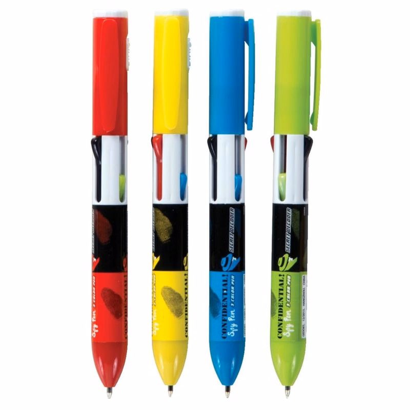 Invisible Ink Spy Pens - Assorted Ink 5.5"