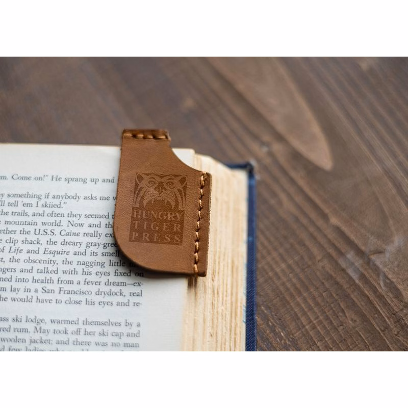 Dogear Leather Corner Bookmark
