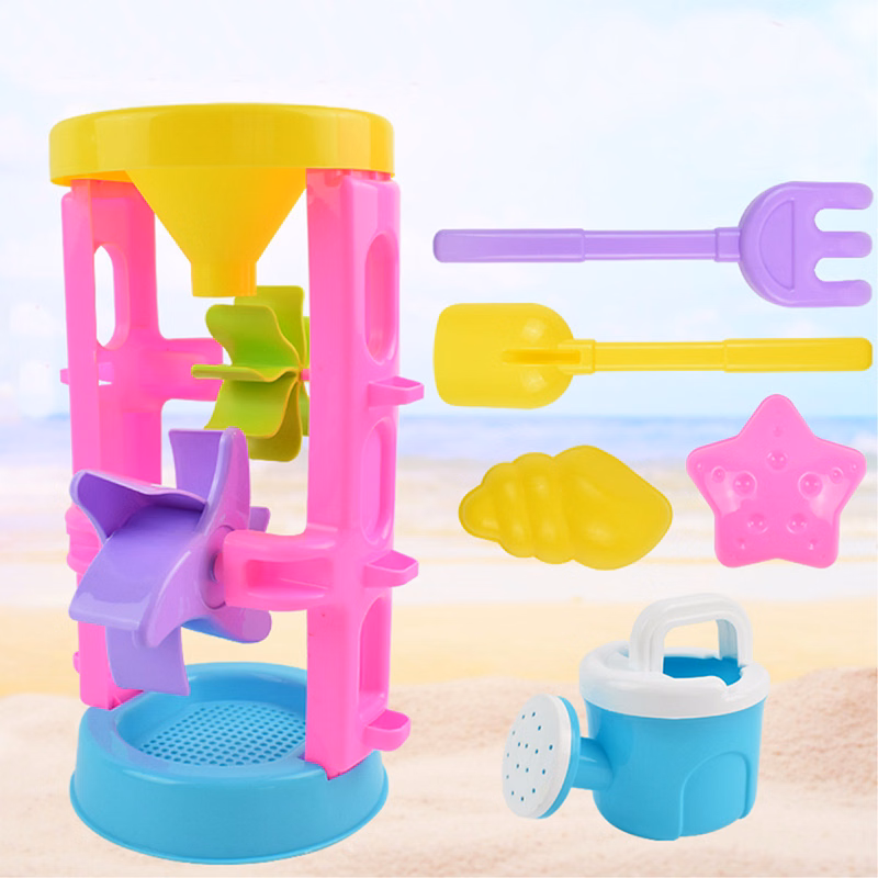 Plastic Sand Water Spin Wheel Towel