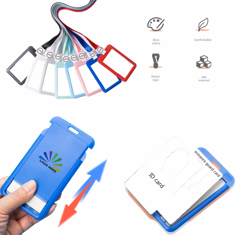 MOQ200 Work Card Protective Clip