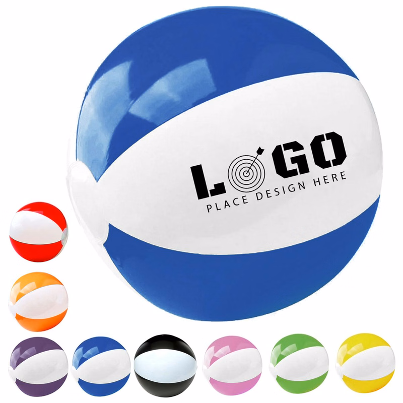 16" Two-Tone Beach Ball