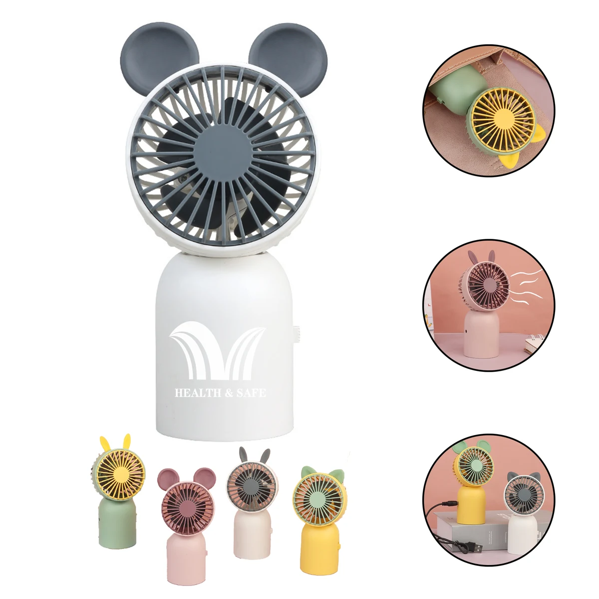 Handheld Fan Cute Portable Personal 1