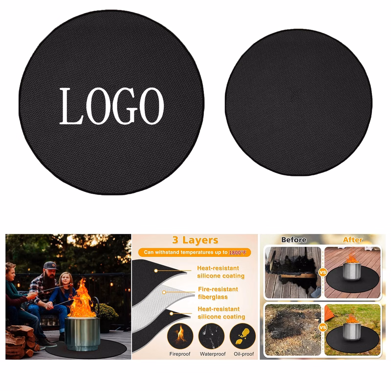 47 Inch Fireproof Mat