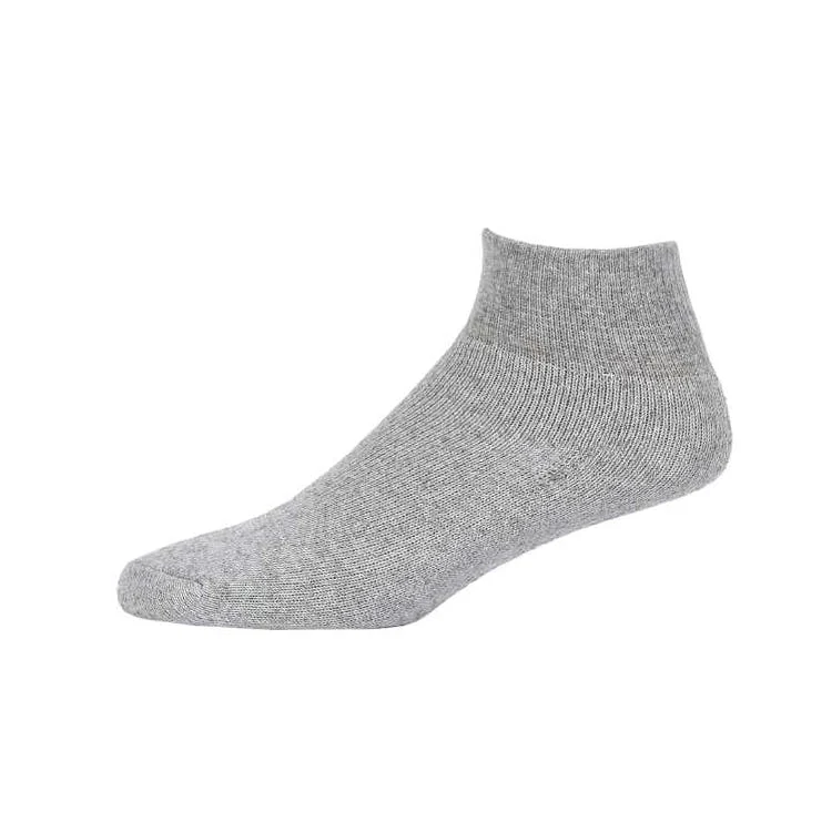 Quarter Sports Socks - Gray Size 9-11 4 Pack 1