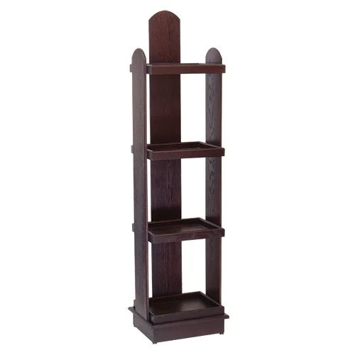 Floor 66"h Wine Bottle Display - (4) shelves 1
