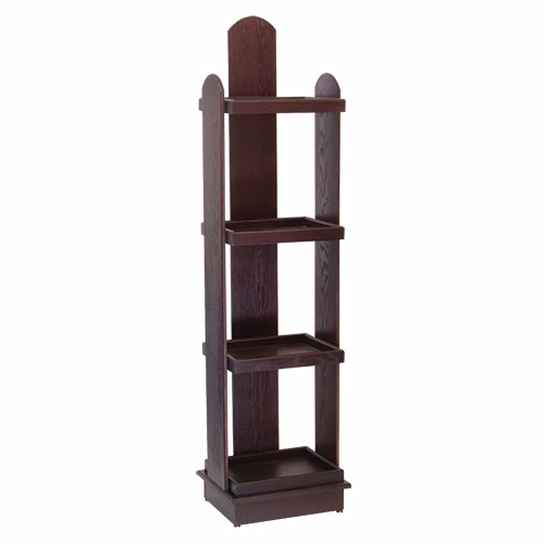 Floor 66"h Wine Bottle Display - (4) shelves