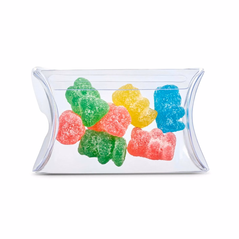 3" Pillow Box of sour Gummy Bears