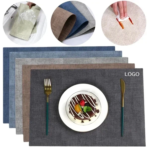 Long-Lasting PVC Placemat with Sturdy Table Protector 1