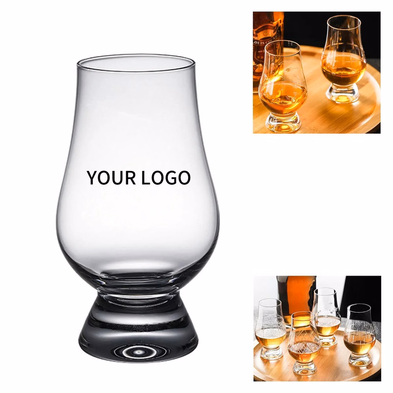 Clear 6oz Whisky Glass with Thick Base