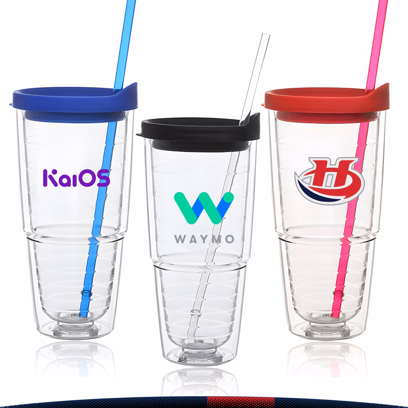 24 oz. Briza Clear Acrylic Tumblers