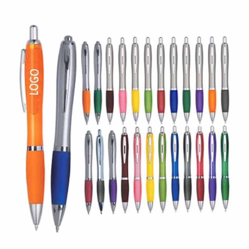 New multcolor ball point pen Colorful Plastic Ball point pen for advertising,2021