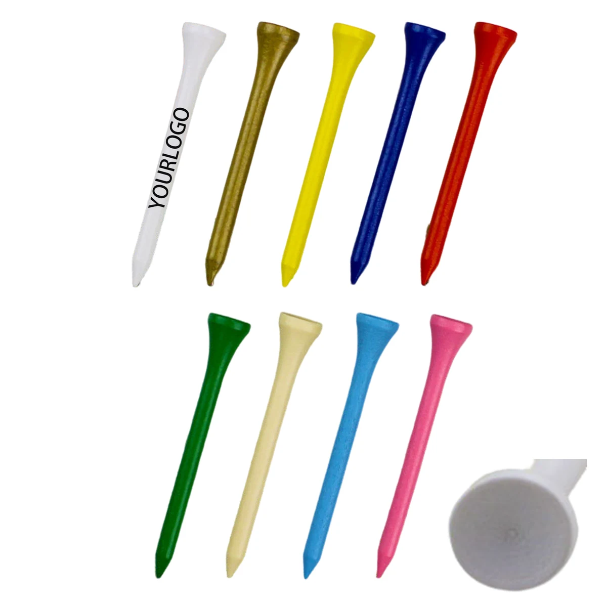 Wood Golf Tee 1