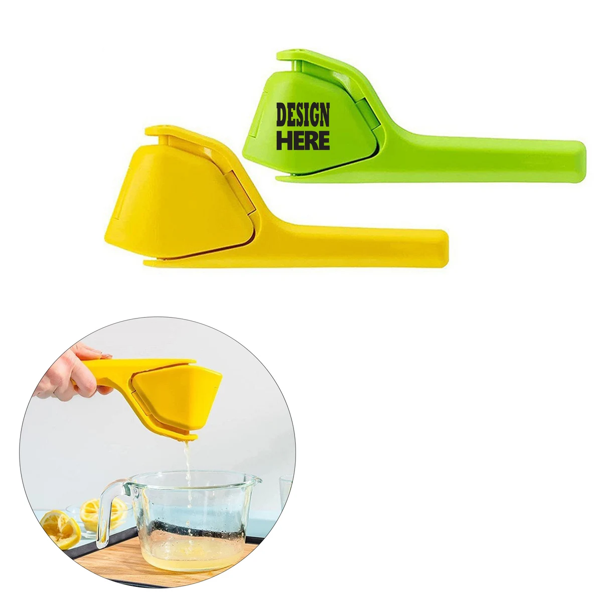 Handheld Manual Citrus Juicer With Easy Grip 1