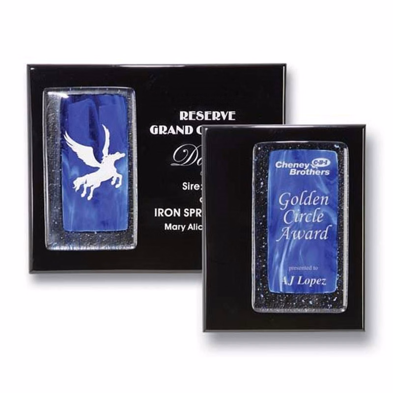Fusion Plaque - Sapphire