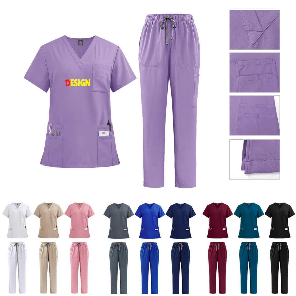 Workwear Scrubs Set 1