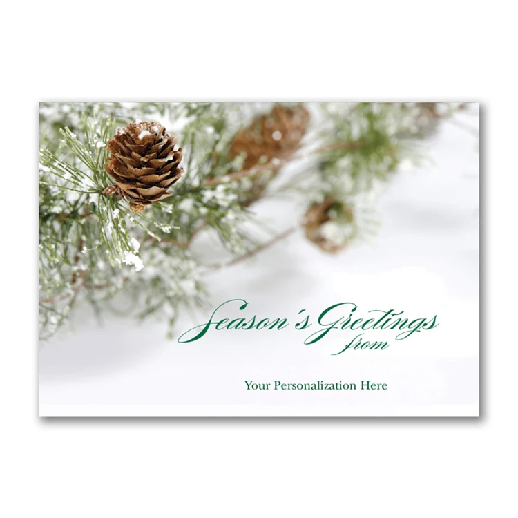 Holiday Evergreen Card 1