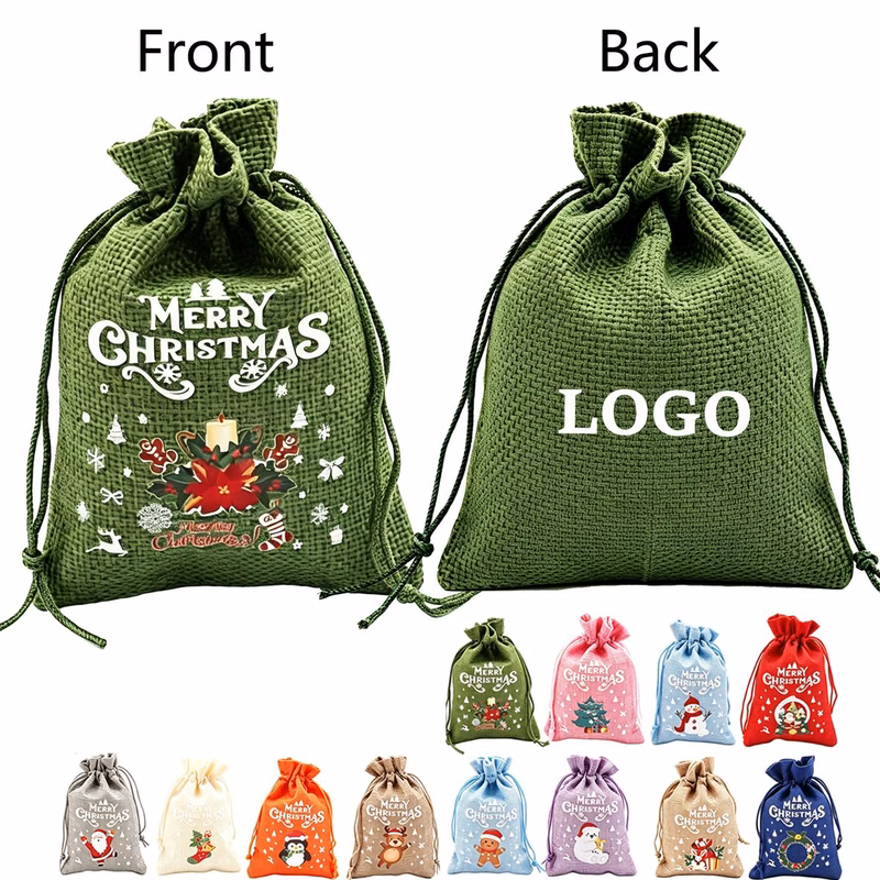 MOQ 20 Piece Christmas Candy Bag