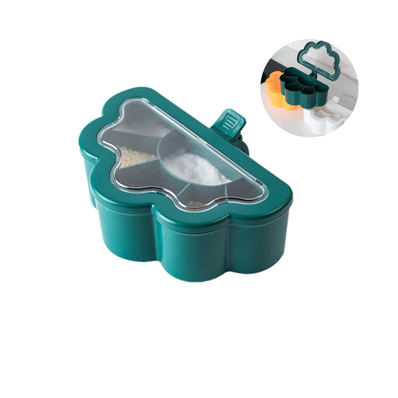 Compartmentalized Kitchen Seasoning Boxes 1