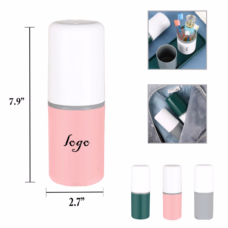 MOQ100 Compact Travel Toothbrush Cup